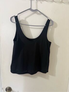 Express Black Scoop Neck Tank Top